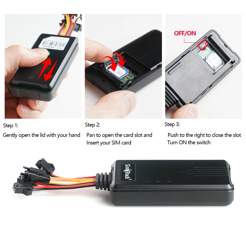 ST-906 Motorcycle GPS Tracker With Web Based GPS Tracking System