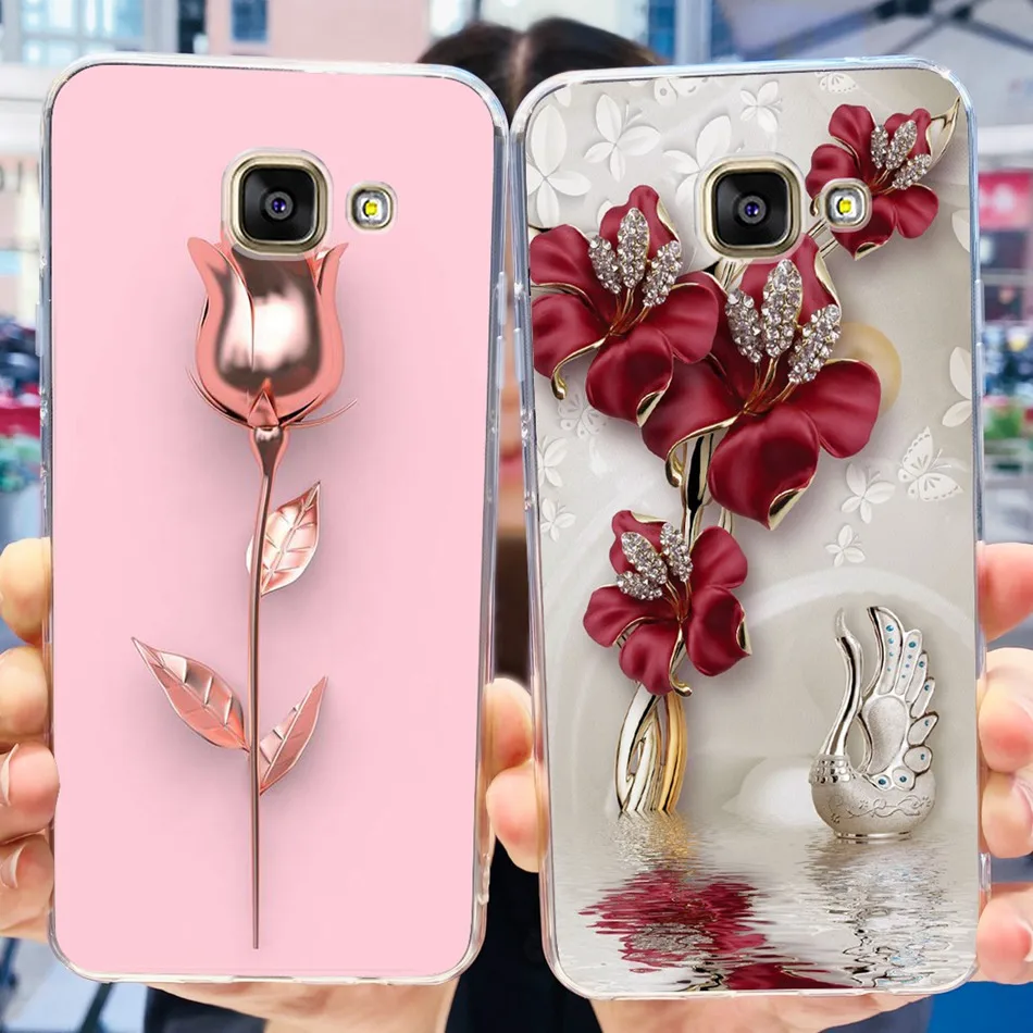 Elegant Printed Soft Silicone Phone Back Cover