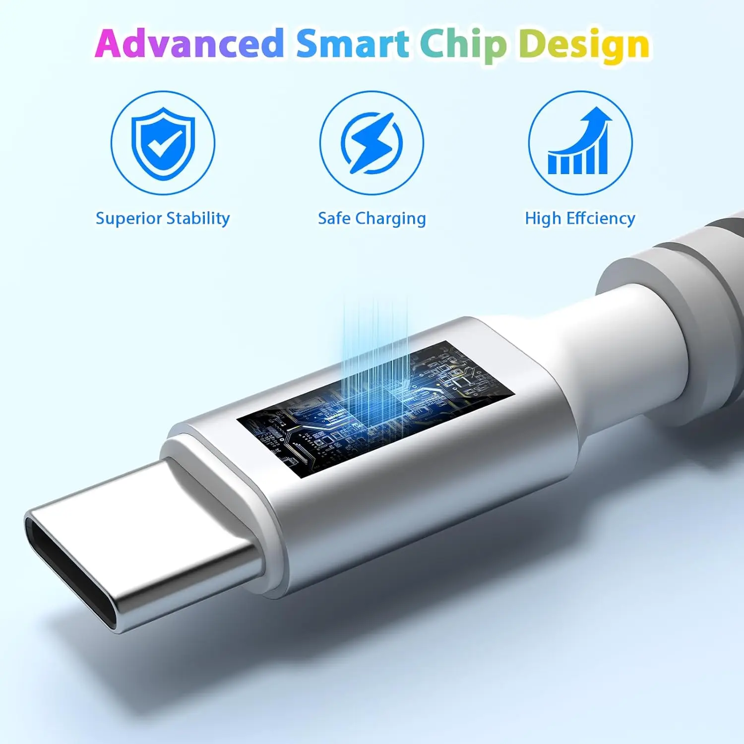 USB C 케이블 3.3피트 화려한 비즈 충전 케이블 27W 아이폰 17 16 15 삼성 타입 C PD 고속 충전 케이블 여성용 선물