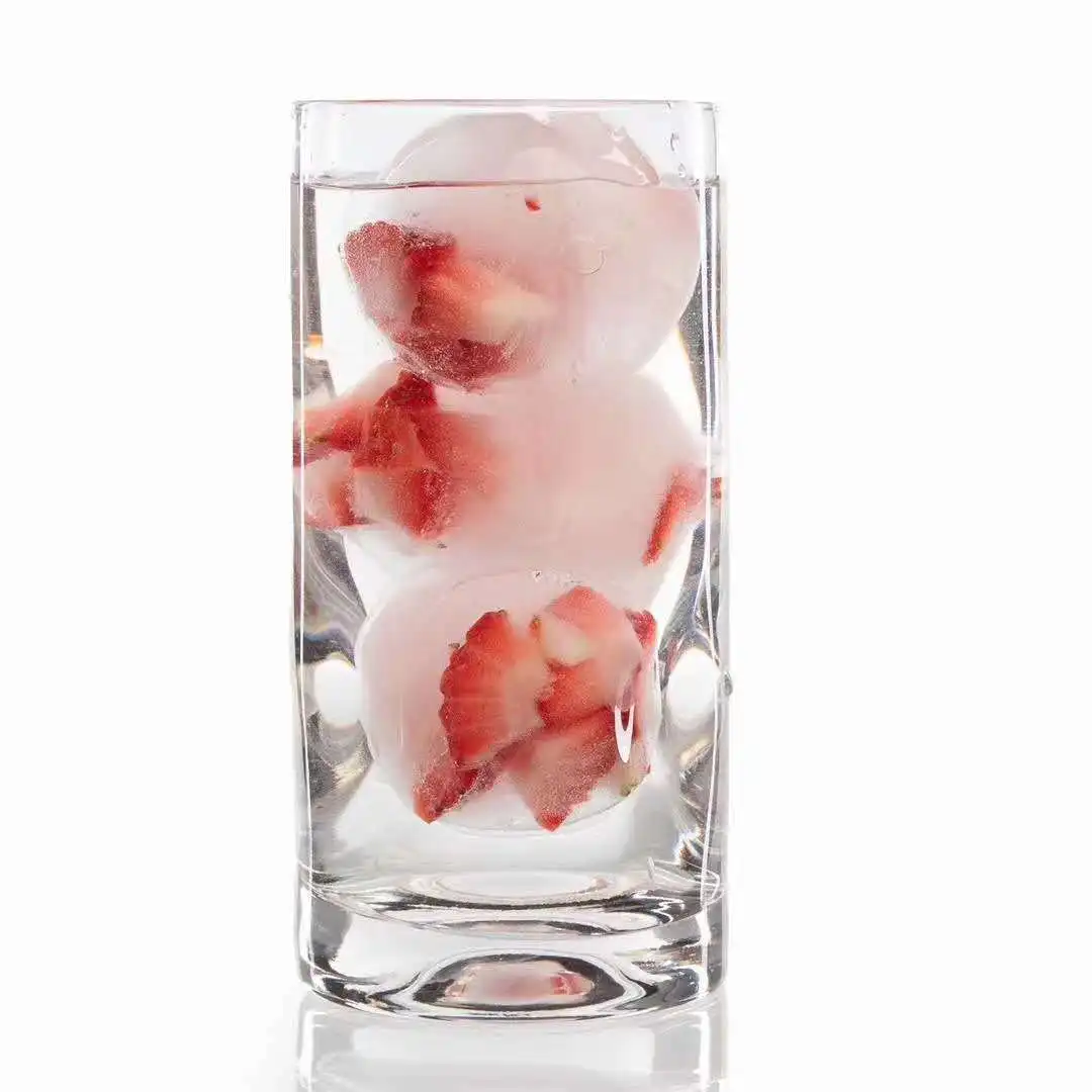 Description Picture 4 of item4 Cavity Sphere Whiskey Ice Cream Ball Mould Round Jelly Icecube Maker Molds DIY Cocktai Hockey Make Tools for Home Bar Party
