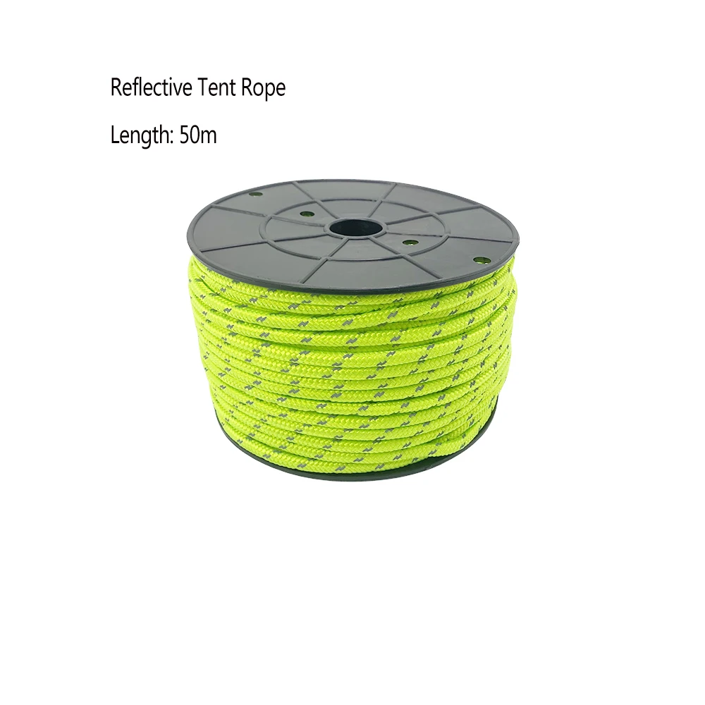 Enhanced Reflective Outdoor Tactical Rope for Survival and Adventure