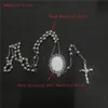 sublimation blank photo metal bead necklaces pendants hot tranfer printing consumable 10pcs/lot 5