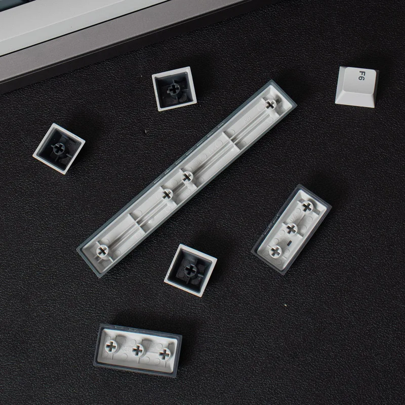 173キー/セットgmkクローンアポロキーキャップダブルショット桜