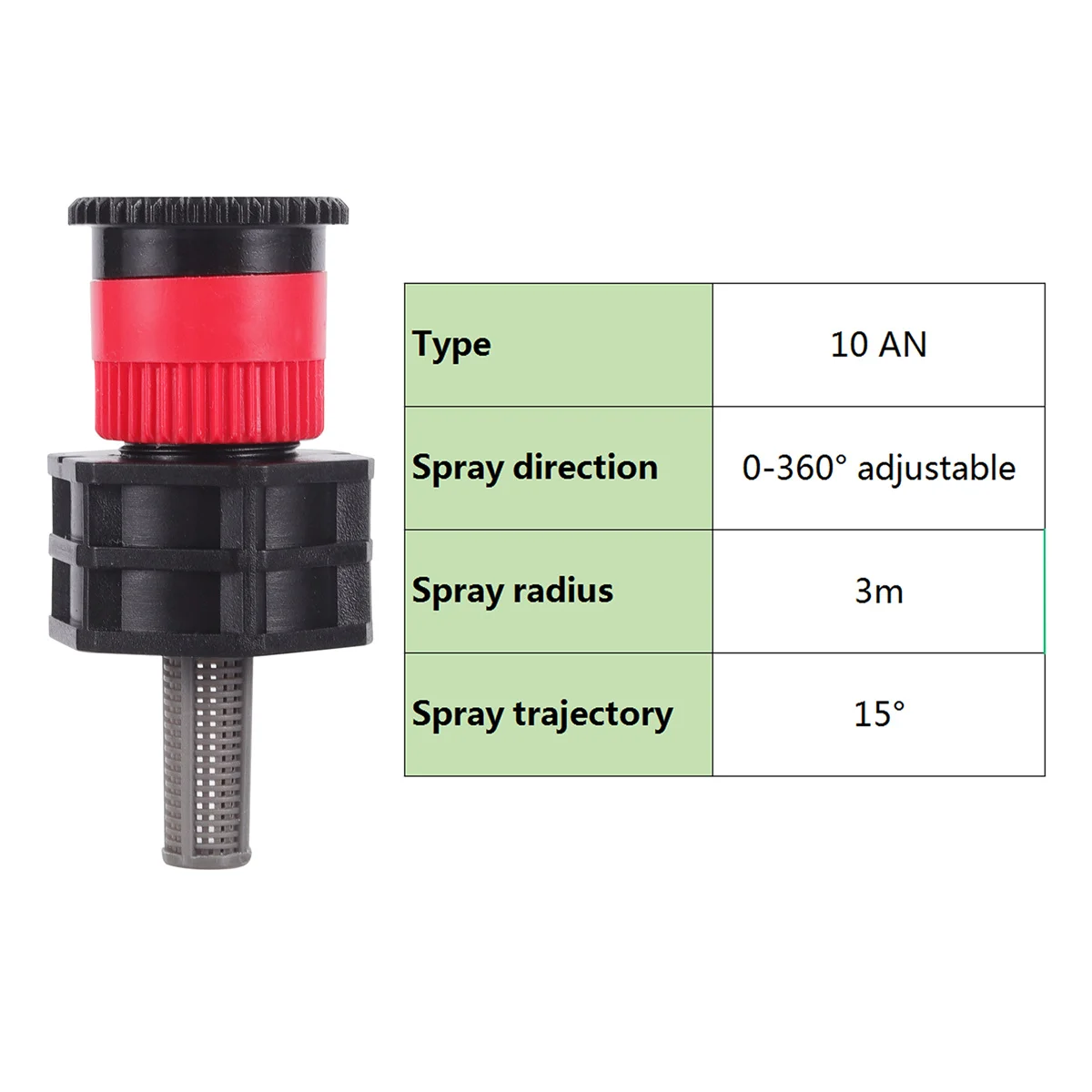10AN With Connector