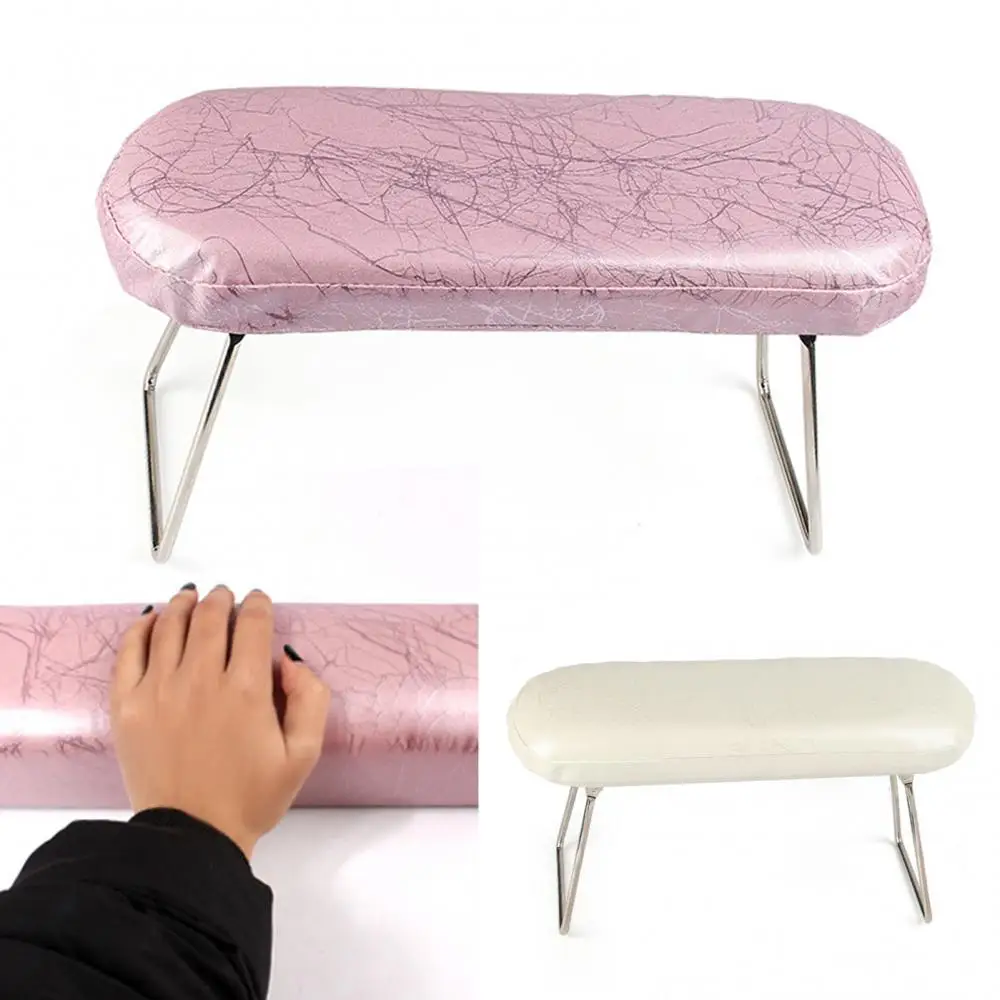 Manicure Soft Washable Arm Rest Cushion Leather Hand Pillow Rest Wrist Support Hand Holder Pad Table Cushion Nail Art