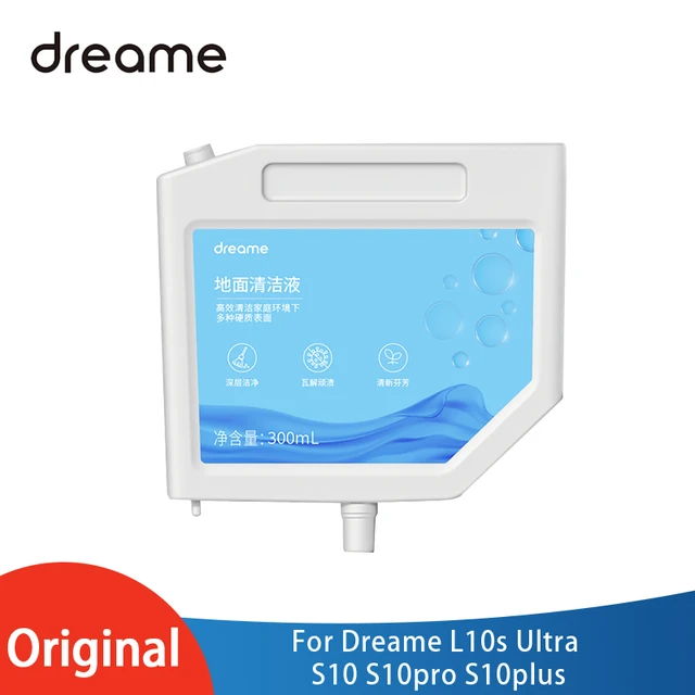 Dreame L10s Ultra original special floor cleaner 300ml (special tool for  manual liquid injection+original 500ML) - AliExpress