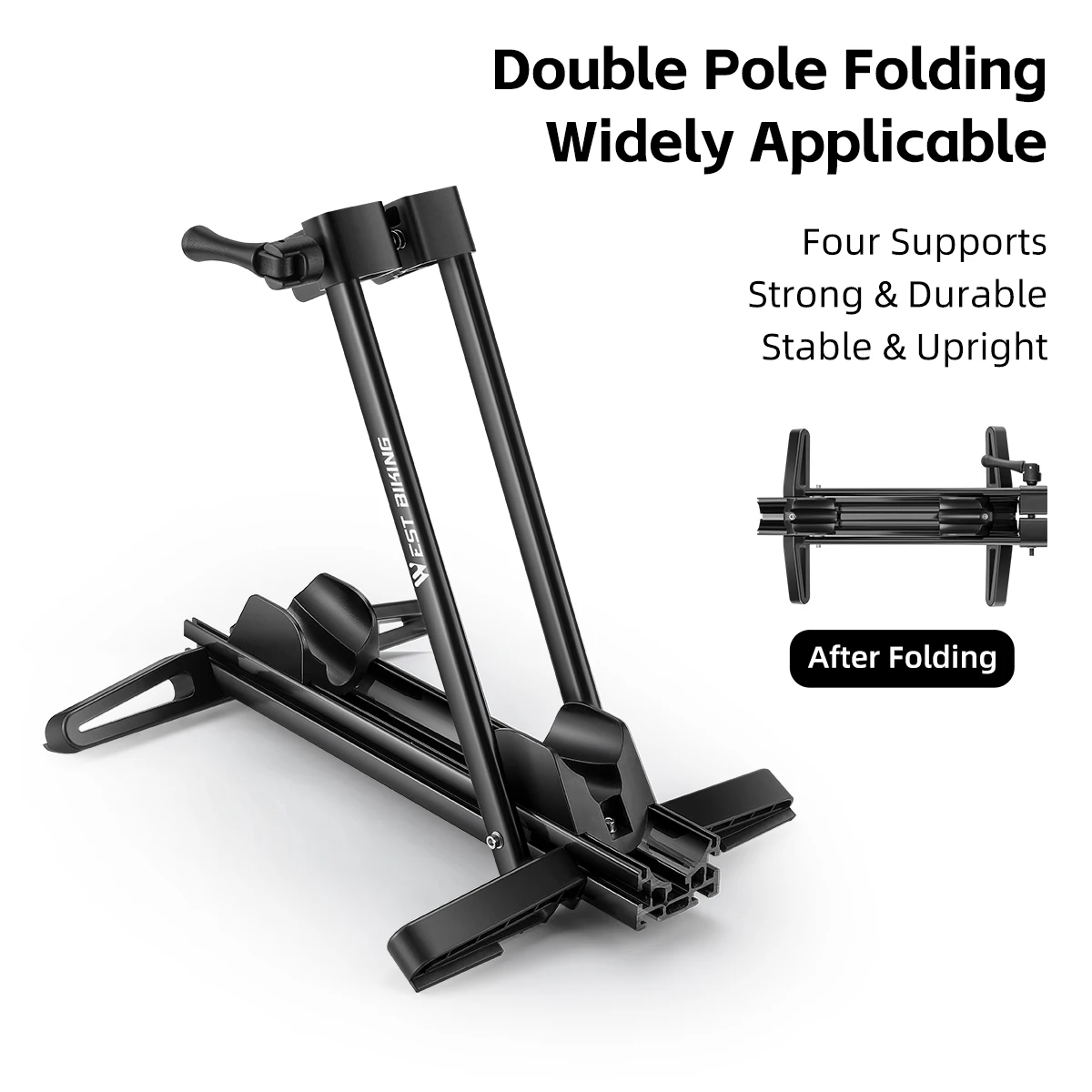 WEST BIKING Foldable Indoor Bike Storage & Repair Stand
