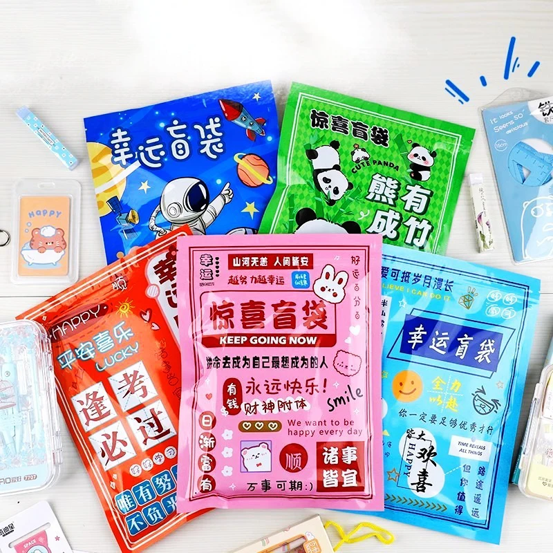 Capybara Stationery Set Cartoon Pencil Stationery Blind Bag Eraser Birthday Gift Capybara Gift Pack School Supplies