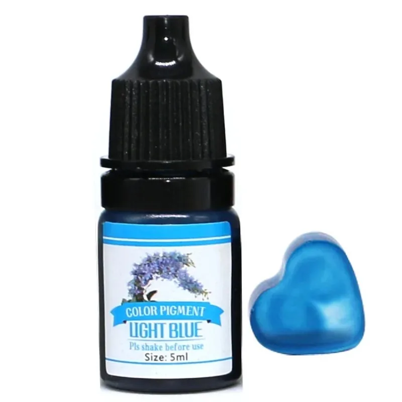 Vibrant 24-Color Epoxy Resin Pigment Set for Creative DIY Projects