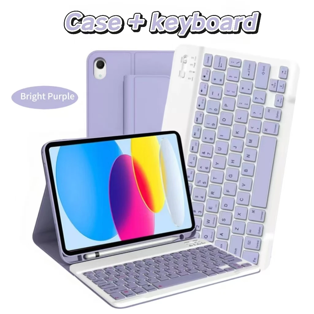 Premium Removable Keyboard Case for Tablets - 11 Inch-Compatible Cover