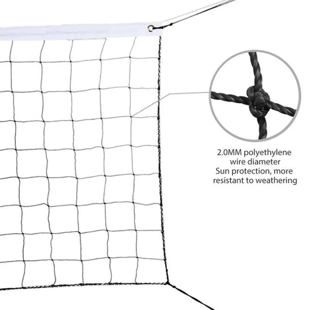 Volleyball net badminton net 950*100cm for beach backyard volleyball tennis outdoor sports