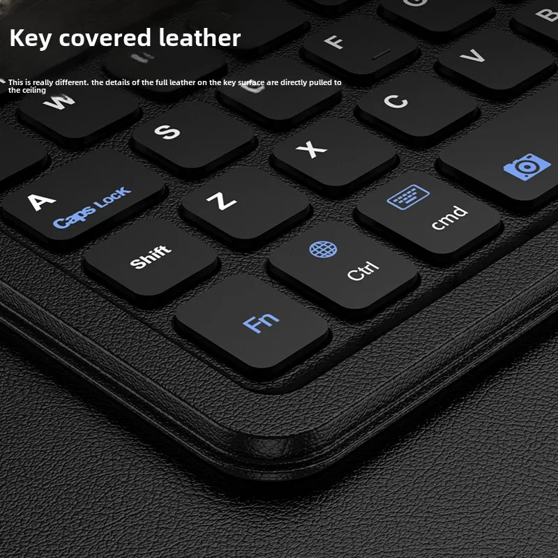 Leather Foldable Bluetooth Keyboard for Android Phone with Portable Design, Convenient to Carry &ndash; Mobile Phone Keyboards