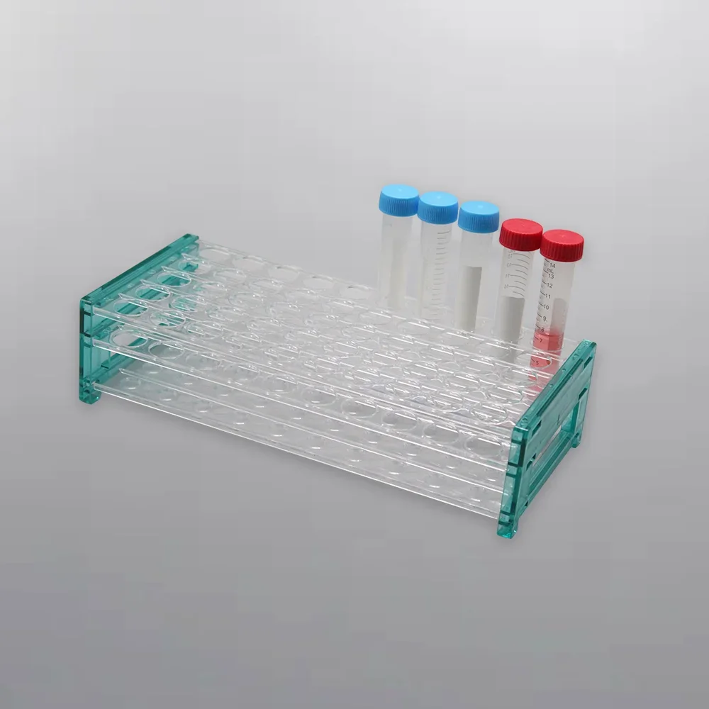 Biosharp Three-layer Detachable Centrifuge Tube Rack 18mm 50 Holes Microbiology Lab Equipment Blood Collection Tube Holder