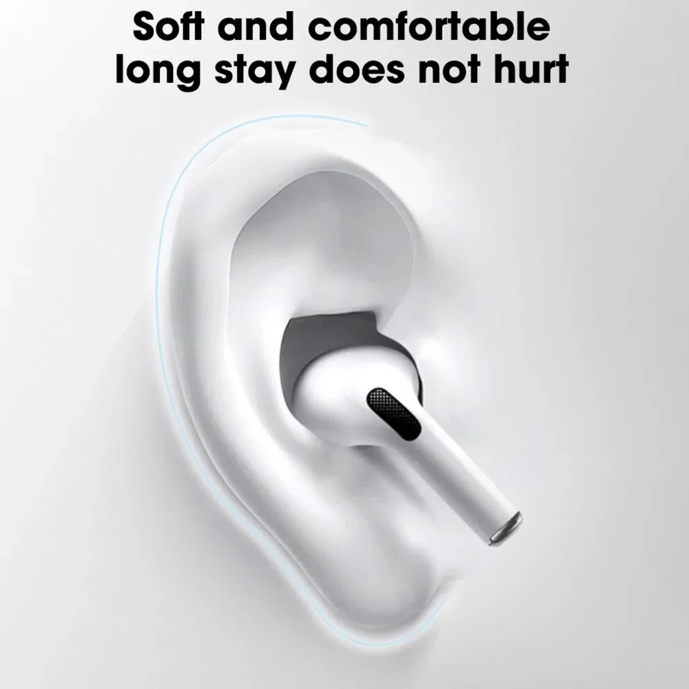 3 Pairs Soft Memory Foam Noise Isolating Earplugs Replacement Eartips