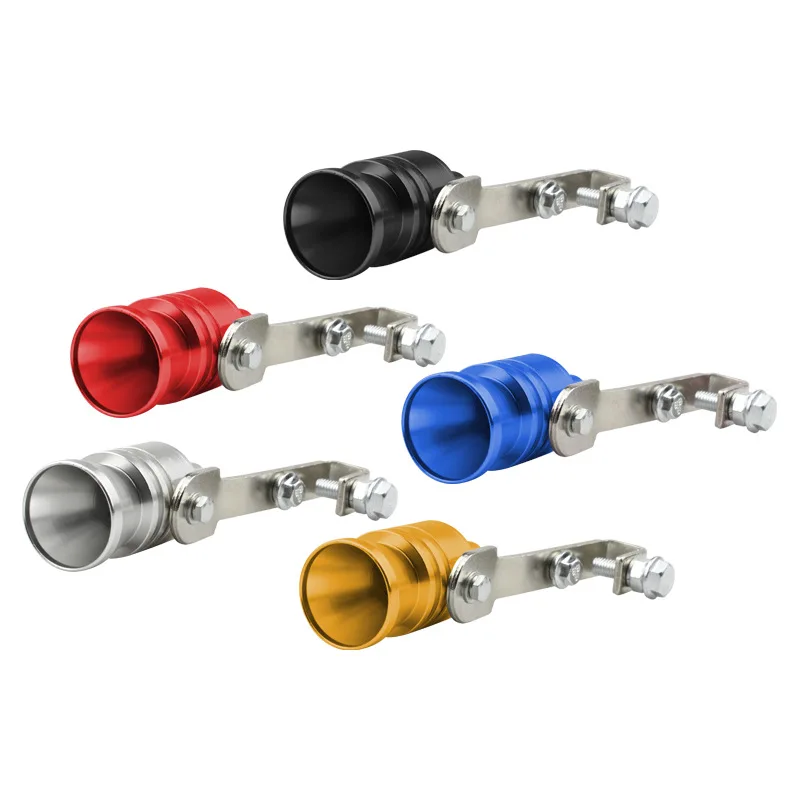 S M L XL Vehicle Refit Device Exhaust Pipe Turbo Sound Whistle Car Turbmuffler Universal Sound Simulator car turbo whistle