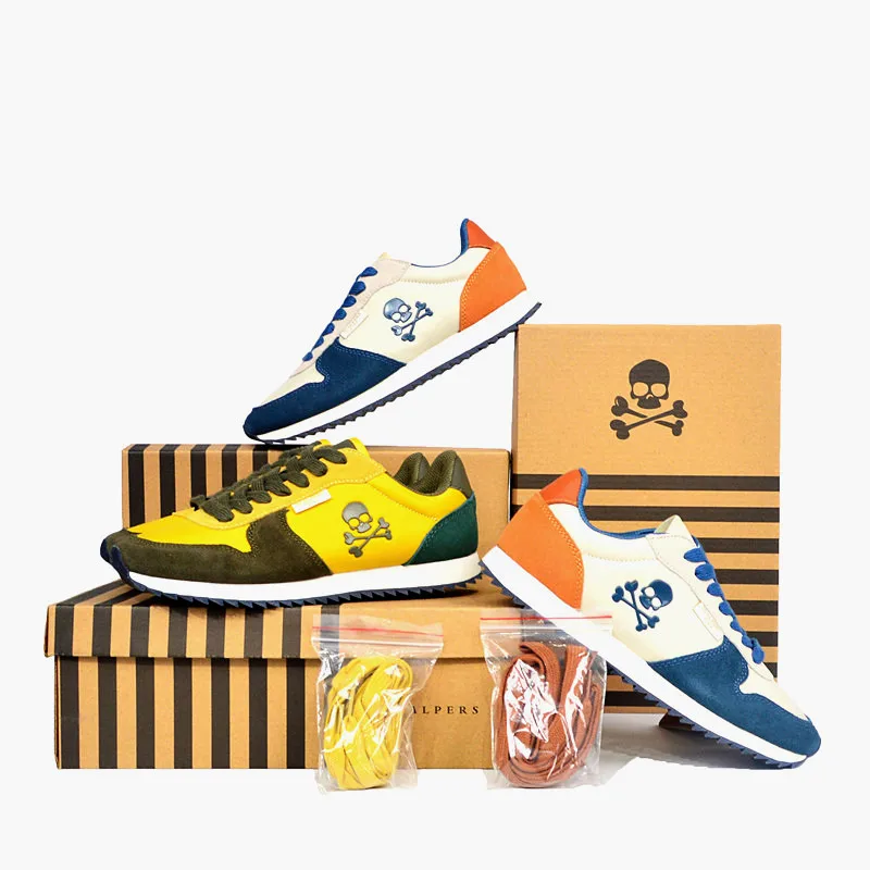 

Детская повседневная спортивная обувь в стиле ретро, обувь для бега из натуральной кожи на шнуровке, обувь для родителей и детей, женская обувь