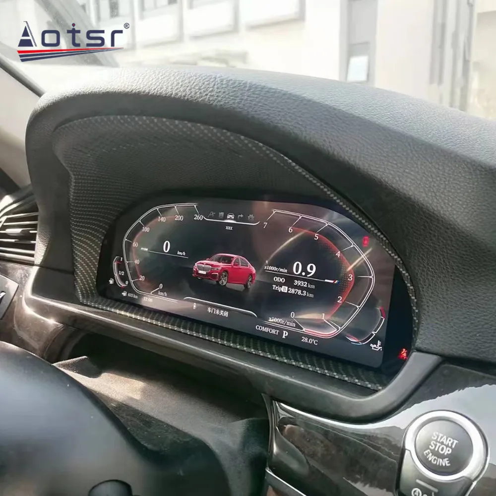 12.3 Cluster Cluster Cluster Digital Do Carro Para Bmw X5 E70 X6 E71