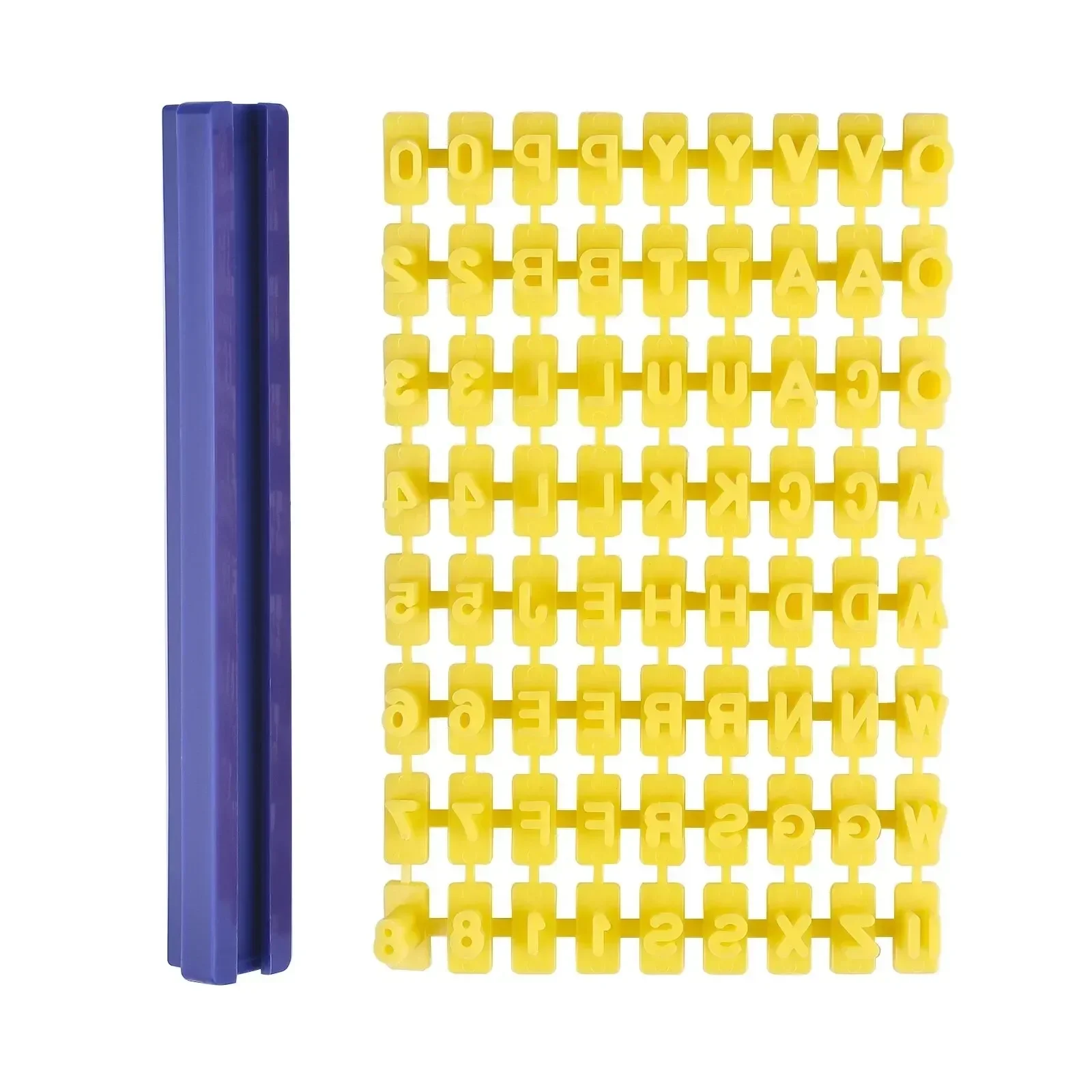 Alphabet Clay Embosser Tools 6