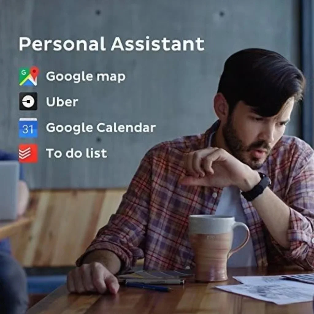 TicSmartwatch ������� E Wear OS ����Ʈ��ġ, iOS �ȵ���̵� ���÷��� ���, Hzbot, IP68 ���, 4GB ROM