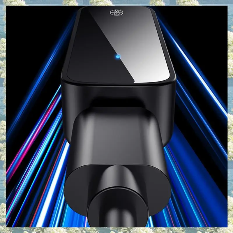 신차 블루투스 5.3 수신기 Hifi 무선 핸즈프리 어댑터 유형 C 3.5Mm 오디오 수신기 지원 TF 카드