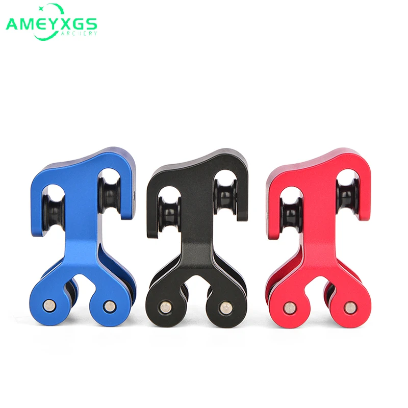 

Соединительный кабель для лука, скользящий ролик второго поколения из алюминиевого сплава, разделитель для лука, аксессуары для охоты и стрельбы