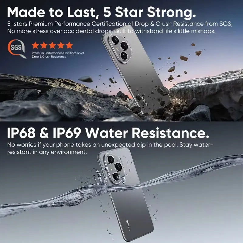 HONOR 400 Pro Global Version 5G Smartphone Snapdragon 8 Gen 3 6.7