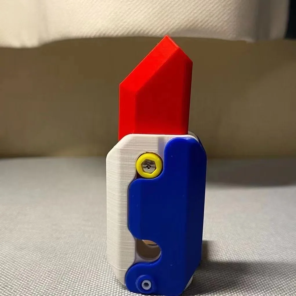 Carrot knife Small Toys Morphing Knife 3D Printing Gravity Radish Carrot Knife Mini Model Prize Kids Holiday Birthday Gift