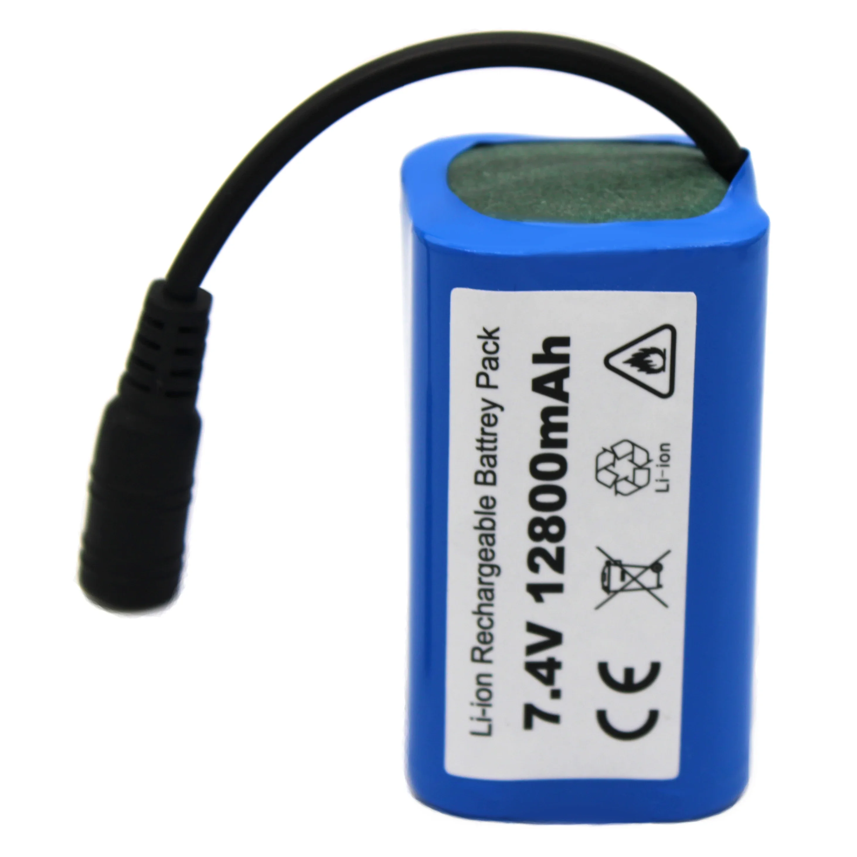 Batterie Lipo 2S 7.4V 12800mAh pour bateau RC T188 T888