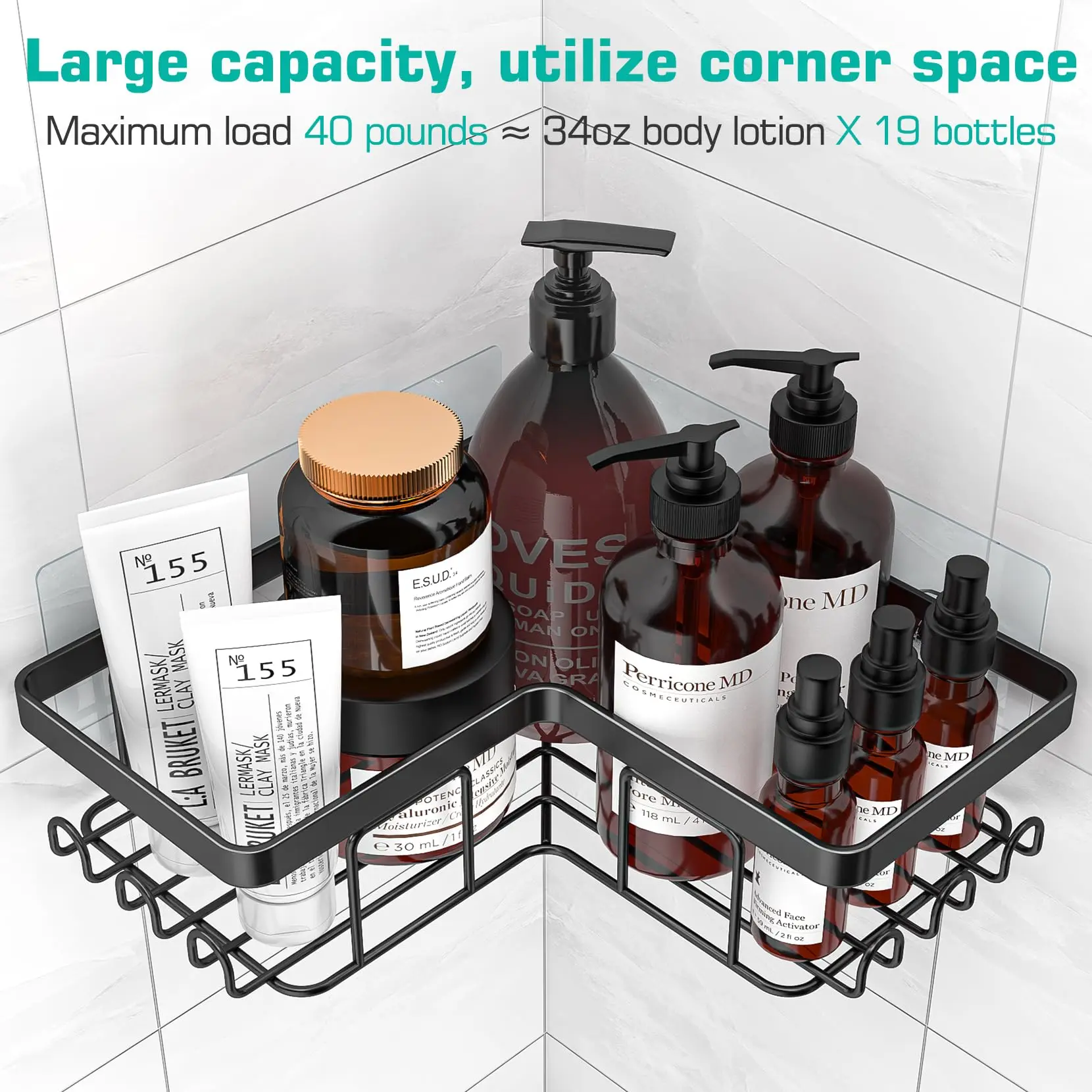 Bathroom Corner Storage Shelves Shower Cabin Shelf Kitchen Organizer  Shampoo Holder Shower Caddy Rack Punch-Free Shower Basket - AliExpress