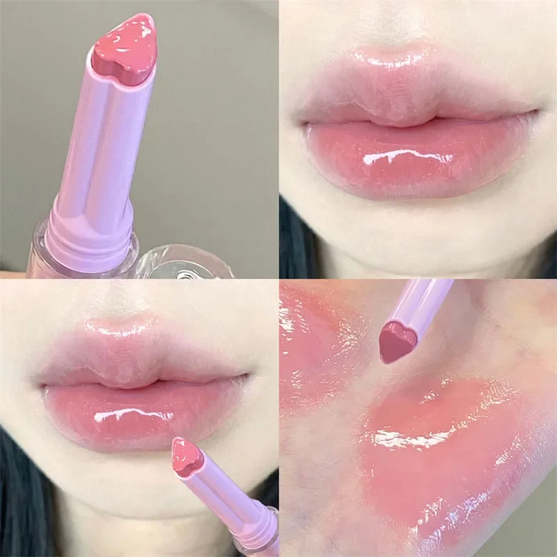 【アロエルさま専用♡】グロスリュクス18ピナクル 愛の形ゼリー口紅防水ノンスティックカップミラーソリッドリップ