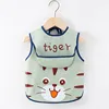 2PCS/1PCS Eating Feeding Smock Baby Toddler Apron Bibs Waterproof Adjustable Size Girls Boys Newborn Stuff 1-4 Years 4