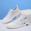 Men's shoes New style ice silk shoes Fashion breathable crocodile pattern small white casual shoes men shoes  sneakers 6