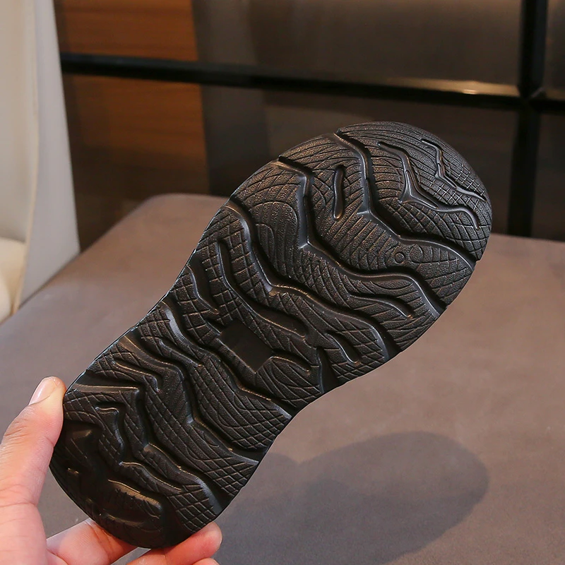 Breathable Casual Slip On Sneakers For Kids Autumn