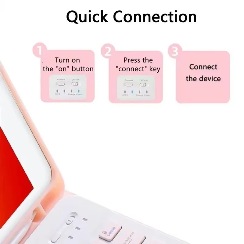 Premium Magnetic Backlit Keyboard Case