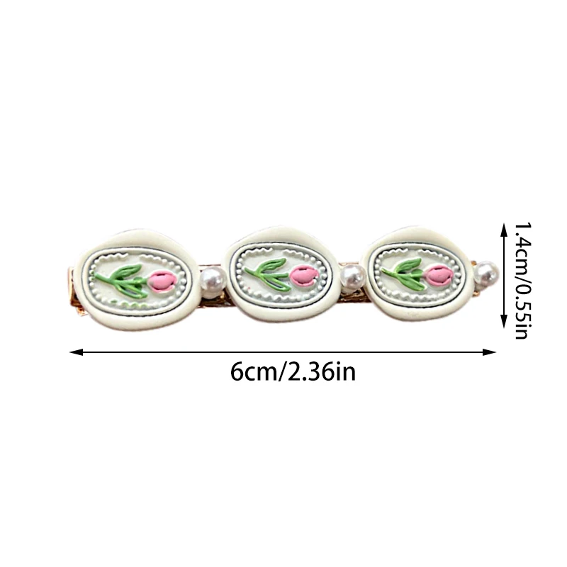 Рисунок 6 - Заколка для волос с жемчугом в виде тюльпана