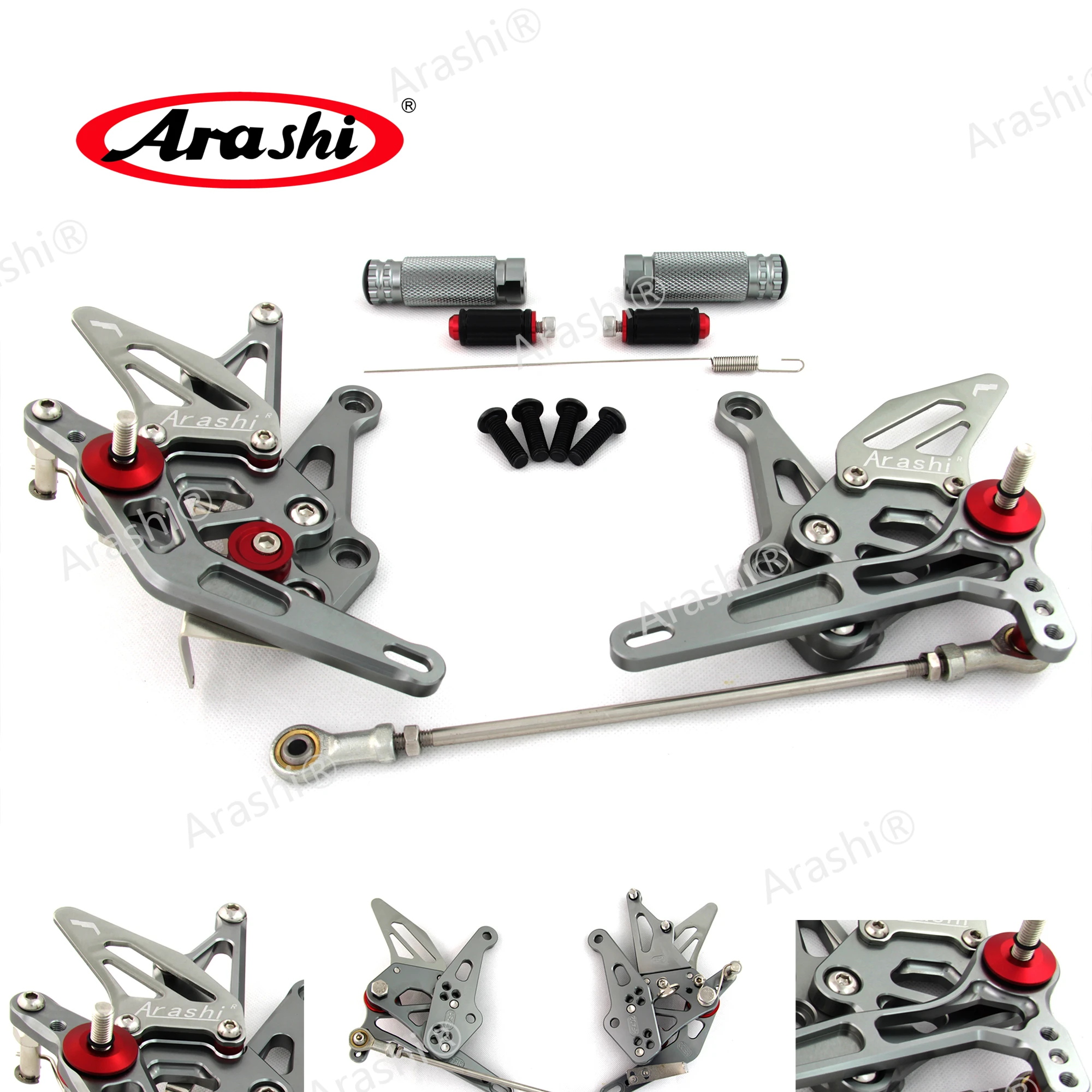 Z1000Z1000SXNinja1000MotorcycleCNCAdjustableRearsetsFootrests