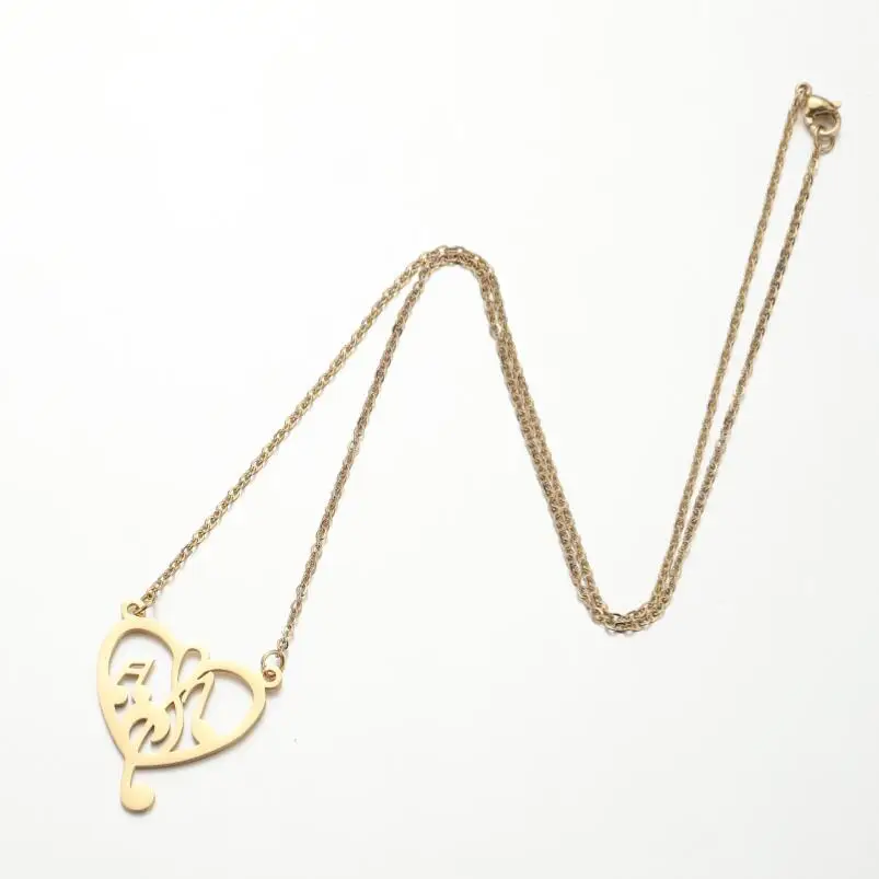 Shuangshuo Edelstahl Halskette Halsband Reto Tier Fuchs Anhänger Halskette für Frauen Einfacher Modeschmuck Geburtstagsgeschenk – Detail 5