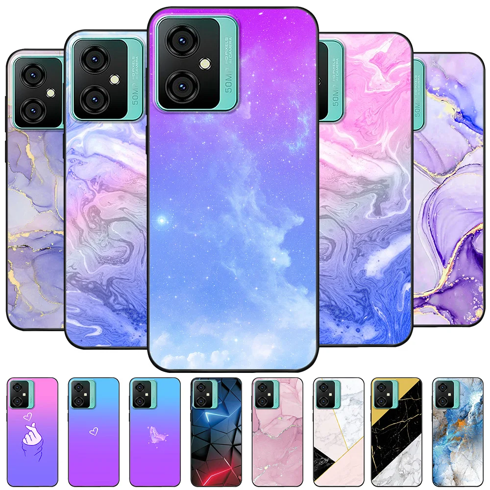 Per Blackview Oscal C70 Custodia Tpu Custodia Morbida In Silicone Per Blackview Oscal C70 Custodia Love Coque Animal Funda Capa Bumper