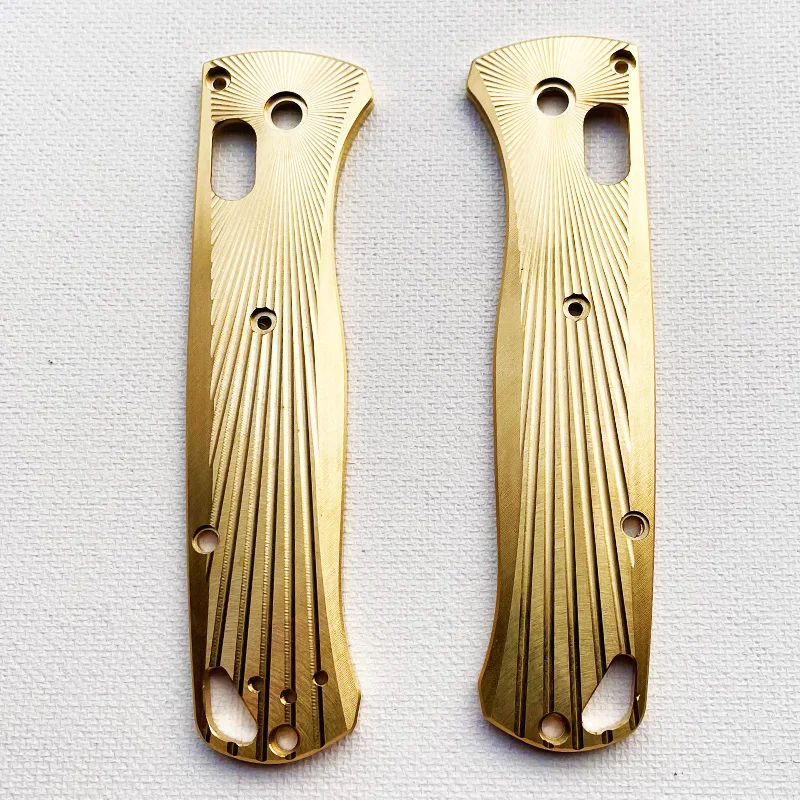 

1 пара складных латунных нашивок с ручкой для ножей Benchmade buподагра 535, запасные части для ножей, сделай сам, аксессуары