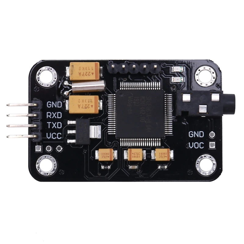 

Voice Recognition Module With Microphone Dupont Speech Recognition Voice Control Board For Arduino Compatible