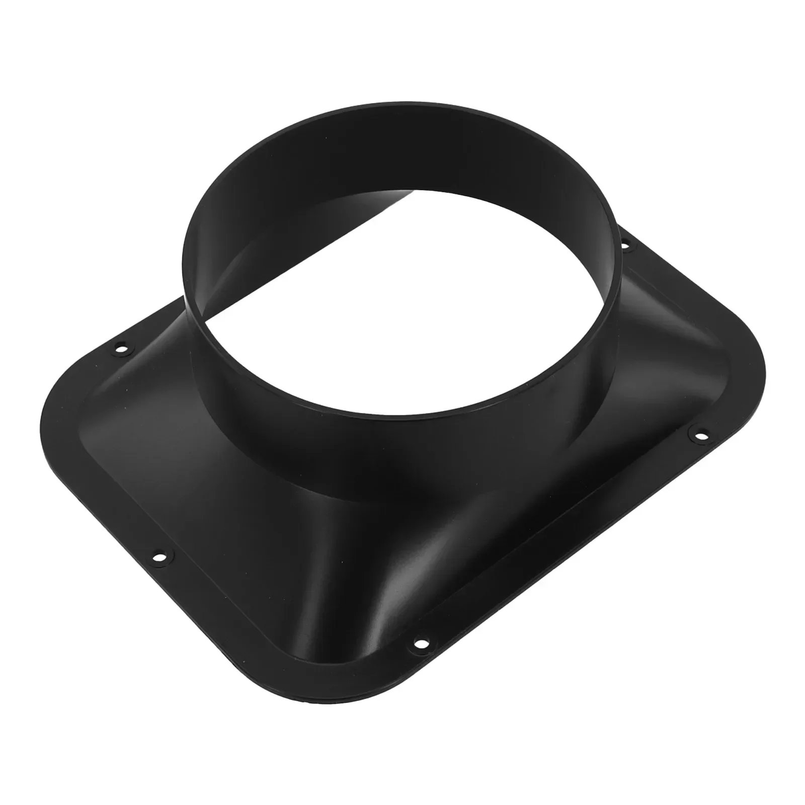 Flange Connector ABS Wall Flange Connector 100mm 150mm Ventilation Pipe Air Ducting Connection Accessory