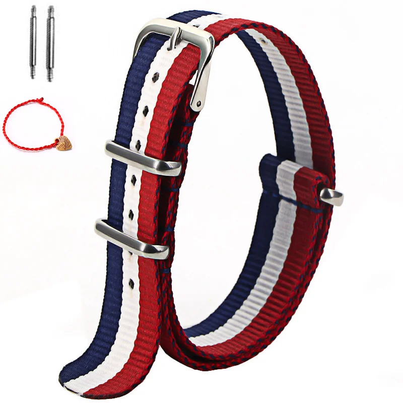 Durable Nylon Watch Band Replacement Strap