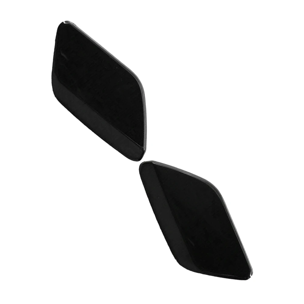Front Bumper Headlight Lamp Spray Washer Nozzle Cover Left Right 1 Pair 39802699 39802681 For Volvo S60 2011-2013