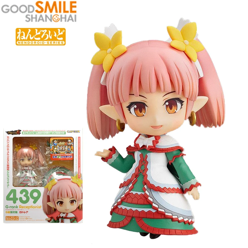 

Original Genuine Stock GSC Good Smile NENDOROID 439 G Rank Receptionist FrontierG MONSTER HUNTER Anime Model Toys Collection