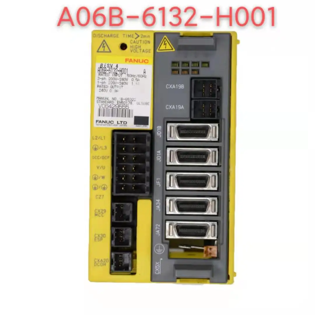 

Brand New Fanuc Servo Drive A06B-6132-H001 Amplifier Module For CNC Machine