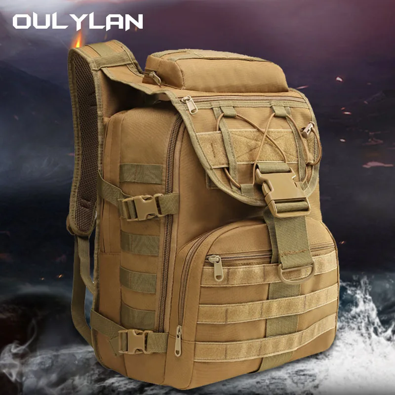 

Outdoor Camo Backpack Travel Large Capacity Men's and Women's Camping Multifunctional Tactical Backpack X7 Swordfish