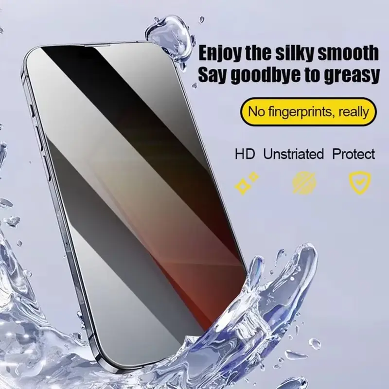 3Pcs Dust Free Installation Privacy Screen Protector For Xiaomi 14 13 12 11 Lite Mi 13T Pro 12T 11T 11i 11X 10T Anti-spy Glass - Image 4