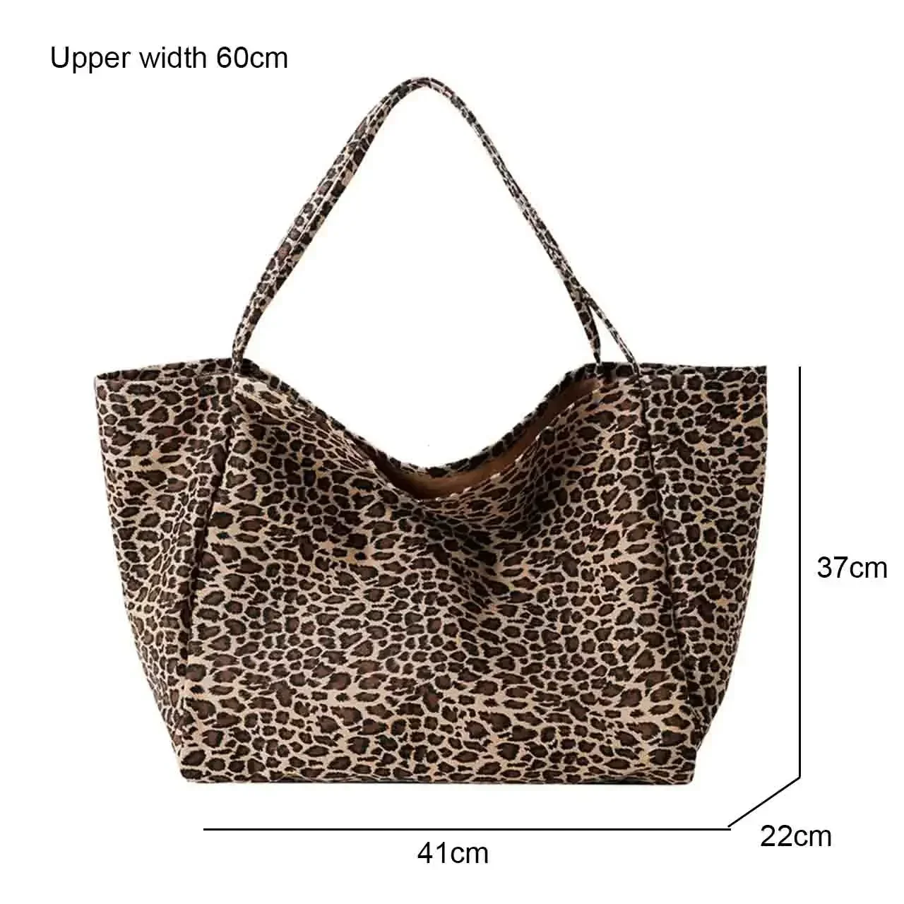 รูปสินค้า กระเป๋าถือแฟชั่นลายเสือดาว Crossbody จุใจ ใส่ได้ทุกโอกาส