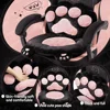 Gaming Chair Cute,Ergonomic Computer Chair with Footrest,Reclining PC for Girl Computer Chair 300lbs for Adult OfficeLiving 3