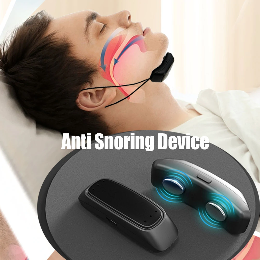 Smart Anti Snoring Device Pulse Snore Stopper Muscle Stimulator